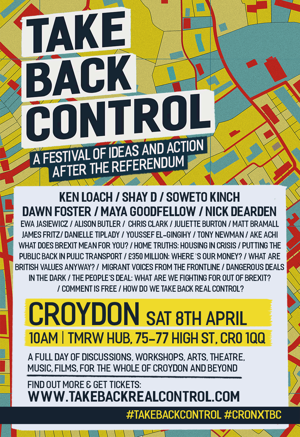 Event: Take Back Control Croydon - Red Pepper