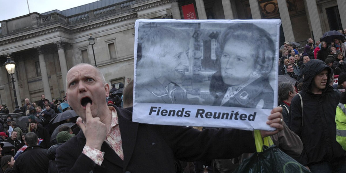 Thatcher: You’ve got to fight! For the left! To party!