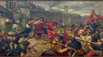 'The Murder of Count Helfenstein' during the German Peasants' Revolt (Credit: WikiCommons)