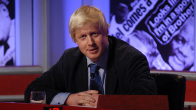 Boris Johnson on Have I Got News for You (BBC via The Guardian)