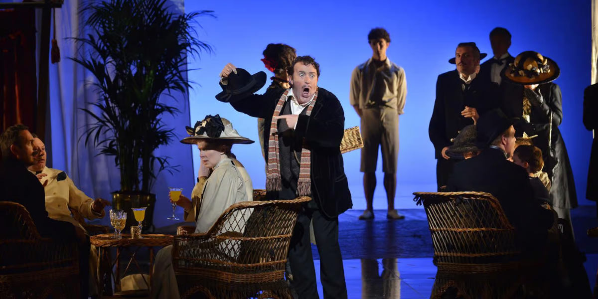 A promotional photo from a production of the play Death in Venice