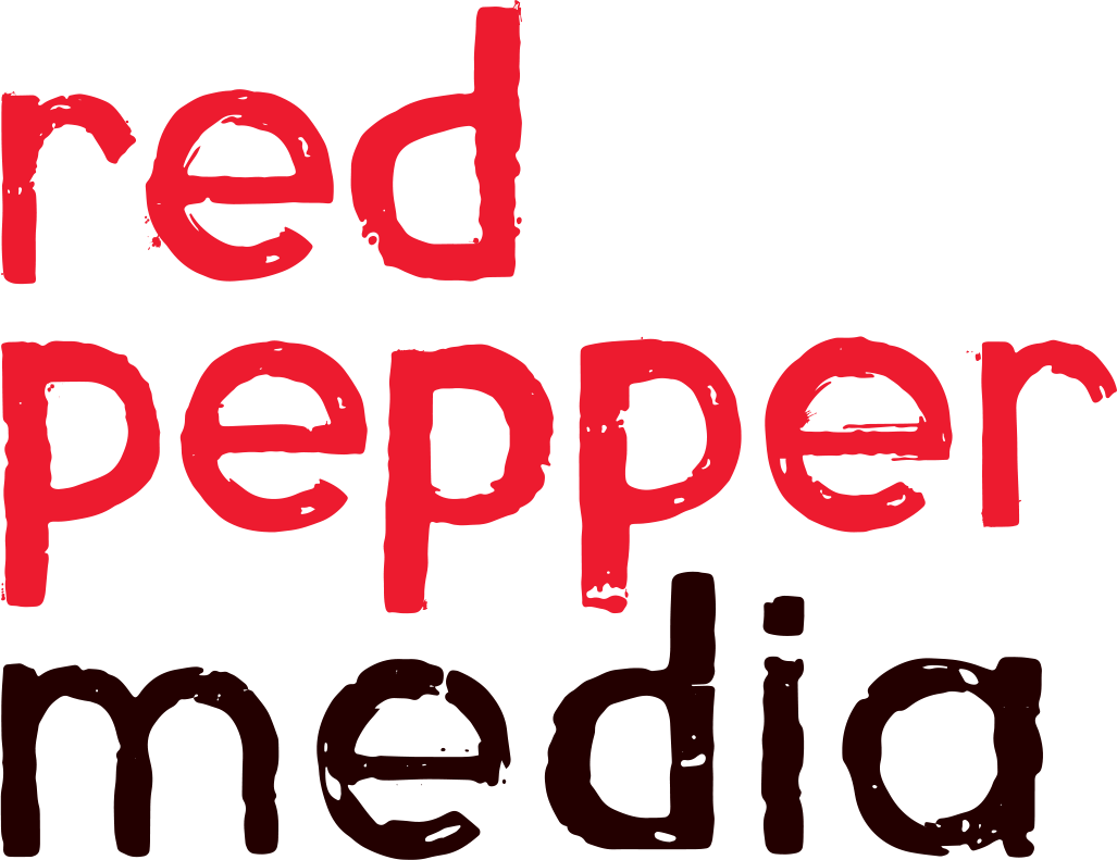 Words read: red pepper media