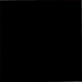 A solid black square