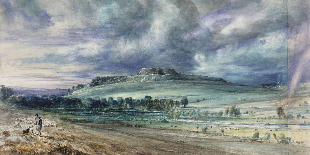 Old Sarum, painted by John Constable (1776-1837)