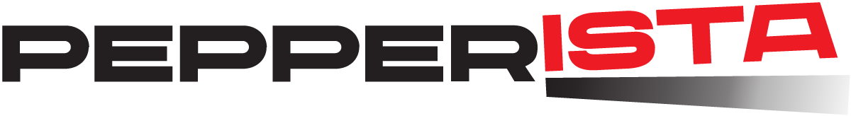 A stylised font reads 'Pepperista'